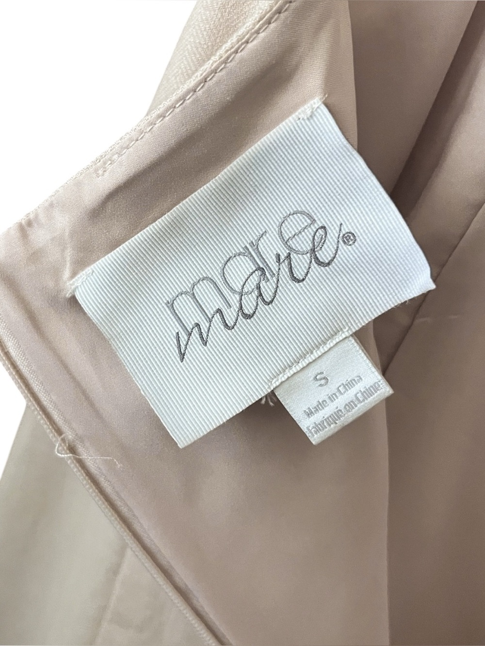 Anthropologie Mare Mare Linen Blend Strappy Mini Tent Dress Cream Size Small - Picture 9 of 11